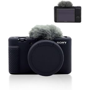 Sony ZV-1 Camera Case,Sony ZV1F/ZV-1M2/ZV-1 Mark II case,Anti-Scratch Slim Fit Lightweight Protective Case,Soft Sleeve with ZV1 Screen Protector in Saudi Arabia