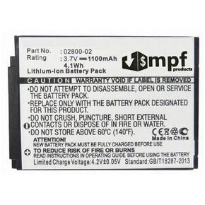 02800-02 Battery Replacement Compatible with Summer Infant Baby Touch 02000 02004, Slim and Secure 02800 02805, Best View 28030 28034 28035, Secure Sight 02040 02044 Monitors