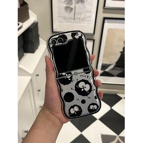 مصمم لهاتف Samsung Galaxy Z Flip 6، جراب لطيف مضاد للانزلاق ومضاد للخدوش ومضاد للصدمات لهاتف Samsung Galaxy Z Flip 6 5G 2024 in Kuwait