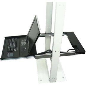 Tripp Lite B019-000 2-Post Rackmount Bracket for B020, B021, B040 and B070 Consoles and KVM Consoles, Black in Kuwait