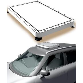 Flat Mount Low Profile Starlink Mount with Magnetic Feet, Starlink Mounting Kit, Starlink Car Roof Mount No Drill Mount for Starlink Gen 2