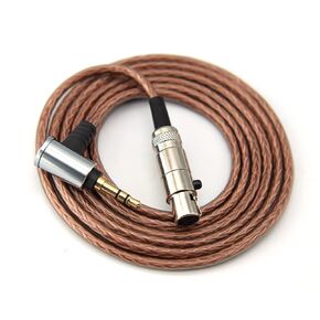 كابل ترقية الصوت البديل FAAEAL، كابل سماعة الرأس 3.5 مم/2.5 مم/4.4 مم مناسب لسماعات AKG K240، K240S، K240MK II، Q701، K702، K141، K171، K181، K712 PRO، K271s (مقبس 3.5 مم قياسي) in Kuwait