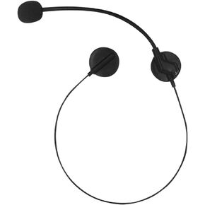 Microphone Headset Prop Costume Headphones Fake black Rockstar Costume Accessories Headset Singer