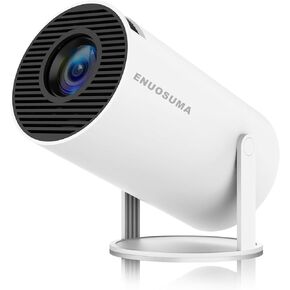 Mini Projector,Support 4K 1080P Portable Projector with Dual Band WIFI6 5G Wireless 5.0 Bluetooth Android 11, 160 ANSI Lumens, 180° Rotatable, Auto Keystone Correction, 35"-130" Screen Video Projector