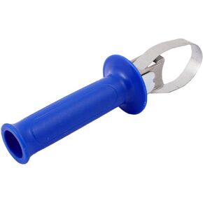 240mm Long Adjustable Electric Hammer Drill Plastic Front Handle Blue