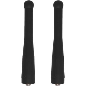 PMAE4022 UHF Stubby Antenna Compatible for Motorola XPR6350 XPR6550 XPR6300 XPR6500 DP3400 DP3600 DGP4150 DGP6150 403-470 MHz 3.6 Inch (2 Pack)