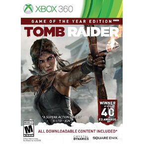Tomb Raider Game of the Year - Xbox 360 (Renewed)