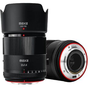 Meike 55mm F1.4 Auto Focus STM APS-C Camera Lens for Sony E-Mount Cameras A6300 A6100 A6000 A6600 A6500 A6400 A6700 ZVE10 A7III A7RIII A7SII A7II A9 A7