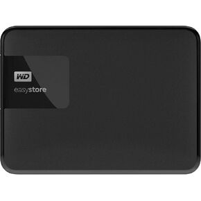 Western Digital WD WDBKUZ0020BBK-WESN Easystore 2TB External USB 3.0 Portable Hard Drive - Black in Kuwait