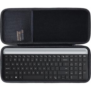 Hard Case Compatible with Logitech MK470 Slim Wireless Keyboard and Mouse Combo (Graphite Case)