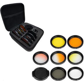 Reef Coral Lens Phone Kits for Phone 7 Lenses Kit 1 Dust Shield Case 2 Lens Clips