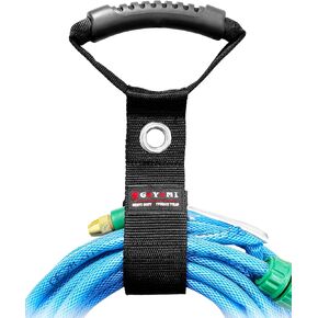Heavy Duty Extension Cord Storage Straps, Pack of 3, 17'' Carrying Strap with Handle, Hook and Loop Straps Cord Hose Holder Tools Organizers Storage Garage Organization Cord Ties - Holds 50 Pounds