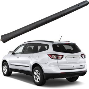 Rubber Antenna for Chevrolet Traverse (2016-2017), Chevy Traverse Antenna - Car Wash Proof, 6 3/4 Inch Internal Copper Coil Antenna Mast Replacement
