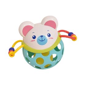 DITOYS Little Rattle Animals Frog Baby Toy | Sensory Toys for Babies | Sweet Newborn Teething Infant Rattle Baby Toys 6 to 12 Months | Baby Interactive Toys | 1 Player Games in Spanish