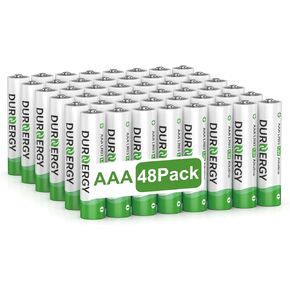 AAA Batteries 48 Pack, 10 Years Shelf Life, Triple AAA Batteries 1200mAh for Remote Control, Piles AAA, LR03 Alkaline