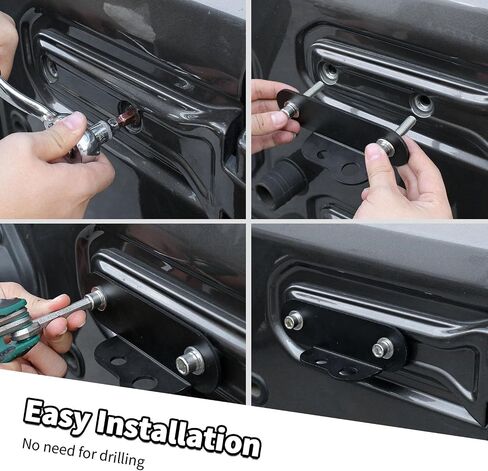 Tailgate Hinge CB Antenna Mount Compatible with Jeep Wrangler JL & Unlimited 2018-2023 in Saudi Arabia
