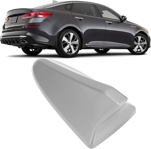 Sonata Shark Fin Cover,Shark Fin Cover,Antenna Cover,Shark Fin Roof Antenna Cover 96219 D5000EBQK Roof Antenna Aerial Shell Replacement for Sedan Red(Black) in Kuwait