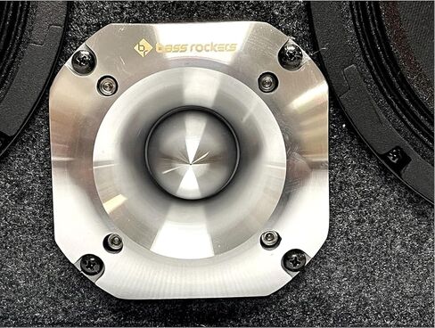 صندوق Chuchera بحجم 6.5 بوصة مزود بمكبرات صوت ومكبرات صوت خارجية مقاس 6.5 بوصة ومكبرات صوت بقدرة 800 وات - الأفضل للاستخدام في السيارات UTV وATV وCamper وDJ واستخدام الصوت الاحترافي in Kuwait