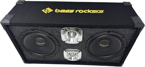 صندوق Chuchera بحجم 6.5 بوصة مزود بمكبرات صوت ومكبرات صوت خارجية مقاس 6.5 بوصة ومكبرات صوت بقدرة 800 وات - الأفضل للاستخدام في السيارات UTV وATV وCamper وDJ واستخدام الصوت الاحترافي in Kuwait