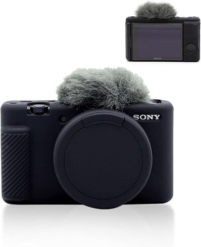 Sony ZV-1 Camera Case,Sony ZV1F/ZV-1M2/ZV-1 Mark II case,Anti-Scratch Slim Fit Lightweight Protective Case,Soft Sleeve with ZV1 Screen Protector in Saudi Arabia