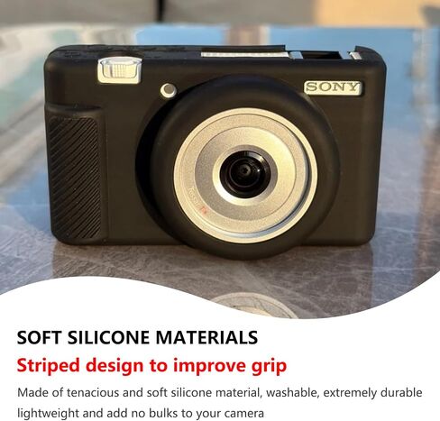 Sony ZV-1 Camera Case,Sony ZV1F/ZV-1M2/ZV-1 Mark II case,Anti-Scratch Slim Fit Lightweight Protective Case,Soft Sleeve with ZV1 Screen Protector in Saudi Arabia