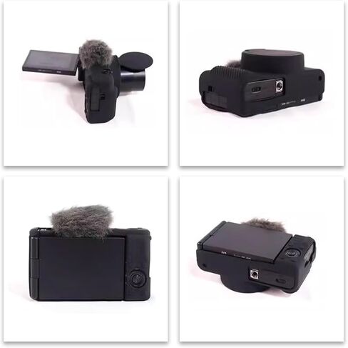 Sony ZV-1 Camera Case,Sony ZV1F/ZV-1M2/ZV-1 Mark II case,Anti-Scratch Slim Fit Lightweight Protective Case,Soft Sleeve with ZV1 Screen Protector in Saudi Arabia