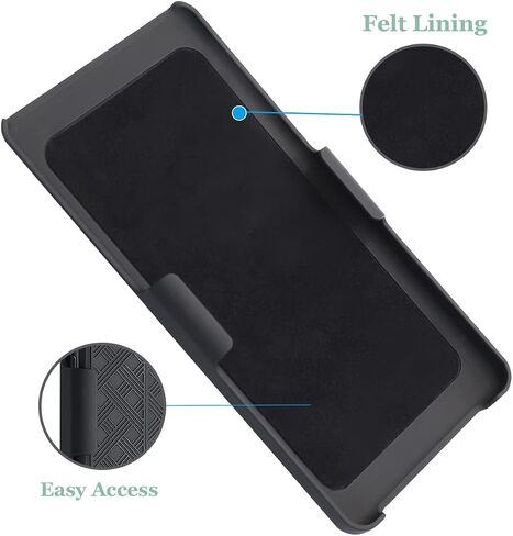 Fingic Compatible with Google Pixel 6 Holster Case Combo Shell Slim Rugged Case with Kickstand Swivel Belt Clip Holster Shockproof Cover for Google Pixel 6 2021(6.4 inch), Black in Saudi Arabia
