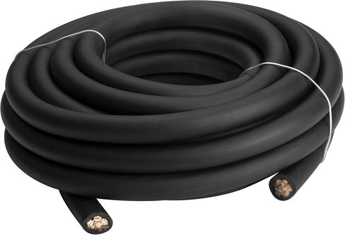 KICKER Warhorse 50PWBK020 100% نحاس 1/0 AWG سلك أرضي، 20 قدم، أسود، ROHS in Saudi Arabia