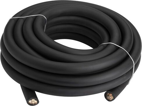 KICKER Warhorse 50PWBK020 100% نحاس 1/0 AWG سلك أرضي، 20 قدم، أسود، ROHS in Saudi Arabia