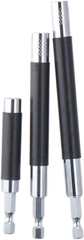 1/4 Hex Shank Quick Release Electric Drill Magnetic Screwdriver Bit Holder Extension Rod Change Shank Tool 80/120/140mm in Saudi Arabia