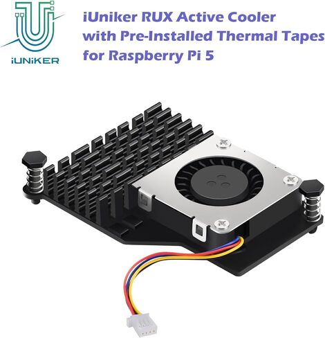 [ذاكرة الوصول العشوائي 8 جيجابايت - بطاقة 64 جيجابايت] مجموعة المبتدئين لـ Raspberry Pi 5، تتضمن لوحة ذاكرة الوصول العشوائي Pi 5 8 جيجابايت، وبطاقة SD وقارئ بطاقات محملة مسبقًا بسعة 64 جيجابايت، ومصدر طاقة 27 وات، وحقيبة معدنية مع دعم مبرد NVME M.2 HAT، و in Kuwait