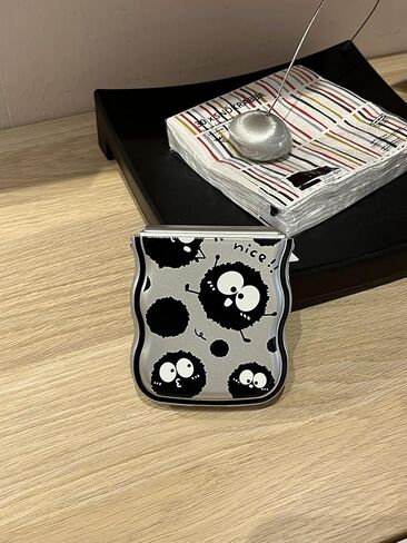 مصمم لهاتف Samsung Galaxy Z Flip 6، جراب لطيف مضاد للانزلاق ومضاد للخدوش ومضاد للصدمات لهاتف Samsung Galaxy Z Flip 6 5G 2024 in Kuwait