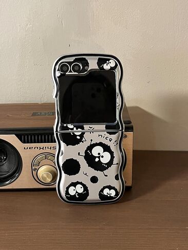 مصمم لهاتف Samsung Galaxy Z Flip 6، جراب لطيف مضاد للانزلاق ومضاد للخدوش ومضاد للصدمات لهاتف Samsung Galaxy Z Flip 6 5G 2024 in Kuwait