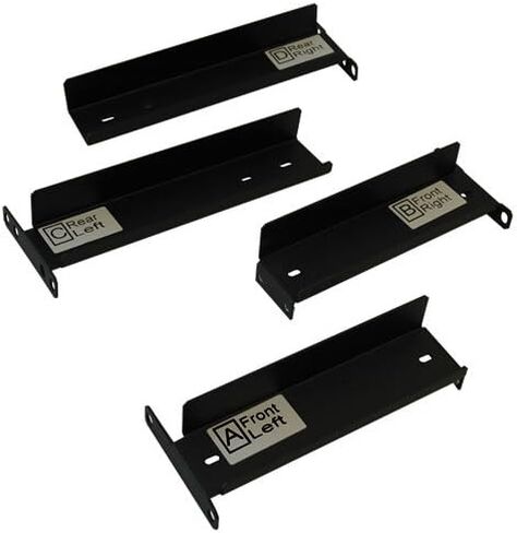 Tripp Lite B019-000 2-Post Rackmount Bracket for B020, B021, B040 and B070 Consoles and KVM Consoles, Black in Saudi Arabia