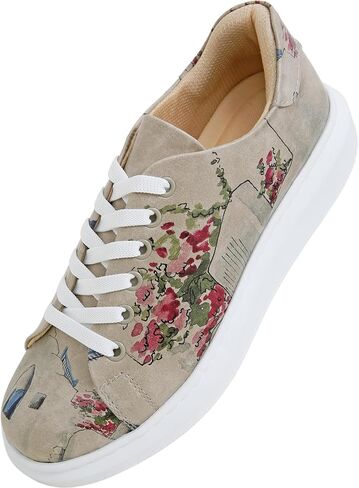 DOGO Wedge Sneakers for Women - Handmade and Vegan Leather Platform Sneakers for Women, Unique Chunky Sneakers in Kuwait