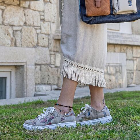 DOGO Wedge Sneakers for Women - Handmade and Vegan Leather Platform Sneakers for Women, Unique Chunky Sneakers in Kuwait