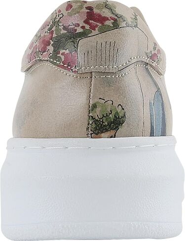 DOGO Wedge Sneakers for Women - Handmade and Vegan Leather Platform Sneakers for Women, Unique Chunky Sneakers in Kuwait