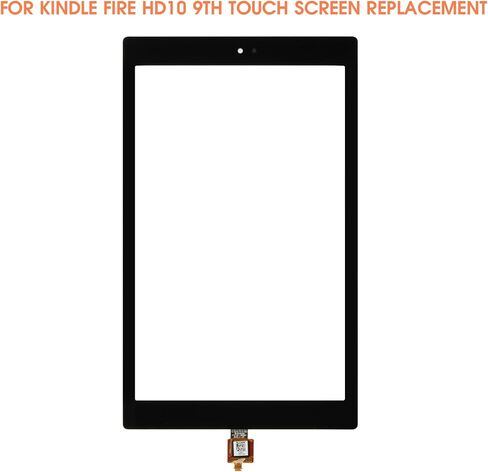 شاشة تعمل باللمس لشاشة Amazon Kindle Fire HD 10 9th 2019 بديلة لشاشة Fire HD10 9th Gen M2V3R5 مع أدوات إصلاح (أسود، وليس LCD) in Saudi Arabia
