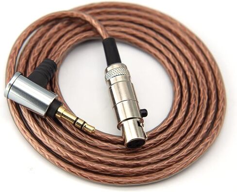 كابل ترقية الصوت البديل FAAEAL، كابل سماعة الرأس 3.5 مم/2.5 مم/4.4 مم مناسب لسماعات AKG K240، K240S، K240MK II، Q701، K702، K141، K171، K181، K712 PRO، K271s (مقبس 3.5 مم قياسي) in Kuwait