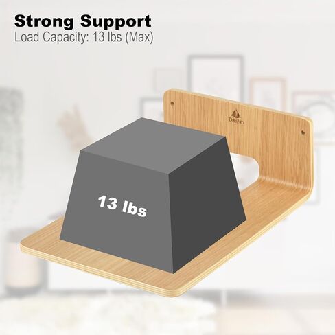 TXEsign 2 Pack Wall Mount Bookshelf Speaker Stand for Edifier R1280T/R1280DB/R1700BT Bookshelf Speakers, Wooden Wall Shelves Bookshelf Speakers Floating Shelves Display Wall Holder(10.04'' X 7.05'') in Saudi Arabia