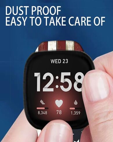 سوار رياضي متوافق مع Versa 4/Versa 3/Sense 2/Sense للنساء والرجال، حزام معصم بديل مرن للساعة الذكية Versa 4/Versa 3/Sense 2 in Kuwait