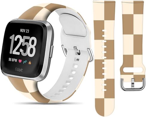 Sport Band Compatible with Versa 4/Versa 3/Sense 2/Sense for Women Men,Elastic Replacement Wristbands Strap for Versa 4/Versa 3/Sense 2 Smart Watch in Saudi Arabia