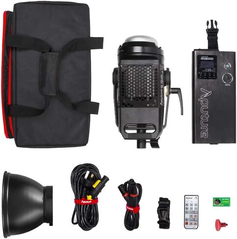 Aputure Light Storm LS C120d II COB 120D Mark 2 + Fresnel Mount 180W 5500K LED Continuous Video Light CRI96+ TLCI97+ Bowens Mount,The Ultimate Upgrade,Support DMX,5 Pre-Programmed Lighting Effects in Saudi Arabia