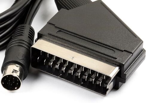 6FT RGB Scart AV Cable for Sega Genesis 2 &3 / MD2 / MD3 in Saudi Arabia