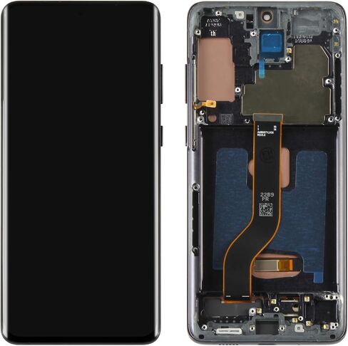 Screen Replacement for Samsung Galaxy S20 Plus/ S20 Plus 5G SM-G986 SM-G985 6.7" OLED LCD Display Touch Digitizer Assembly with Tools(Black with Frame) in Kuwait