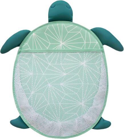 Oceana Bath Toy Organizer with Suction Cups by Copper Pearl: Extra-Large Mesh Bath Toy Holder for Bathtub, Quick-Dry Bath Toy Storage Net, Convenient Bath Toy Net for Tub - Wade in Saudi Arabia