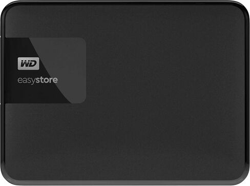 القرص الصلب المحمول ويسترن ديجيتال WD WDBKUZ0020BBK-WESN Easystore 2 تيرابايت USB 3.0 خارجي - أسود in Saudi Arabia