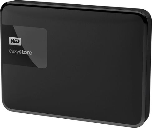 القرص الصلب المحمول ويسترن ديجيتال WD WDBKUZ0020BBK-WESN Easystore 2 تيرابايت USB 3.0 خارجي - أسود in Saudi Arabia