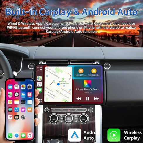 14 Inch Radio Replacement for Land Rover Range Rover Vogue L405 2013-2017 Android Car Radio Head Unit CarPlay Android Auto Touch Screen GPS Navigation (for Bosch System) in Saudi Arabia