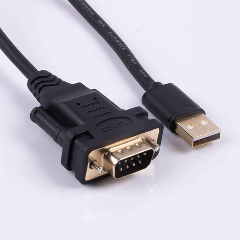 كابل محول USB إلى DB9 RS232 من Usanggreen مع شريحة FT232RL بطول 6 أقدام يدعم Win10/8/7/XP/Android/Mac/Linux/Vista (USB إلى DB9) in Kuwait